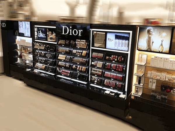 Exhibidores comerciales y vitrinas